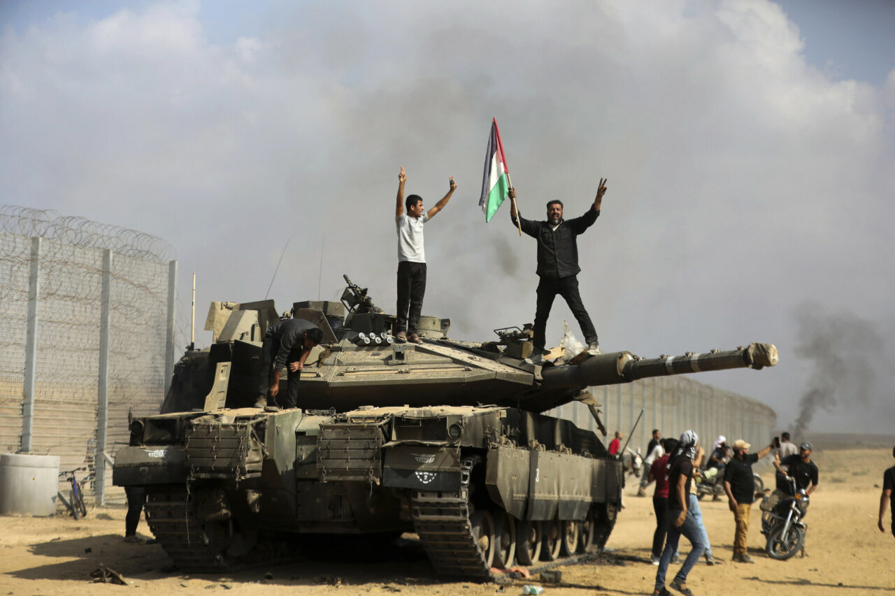 Carro armato Israele Hamas Palestina