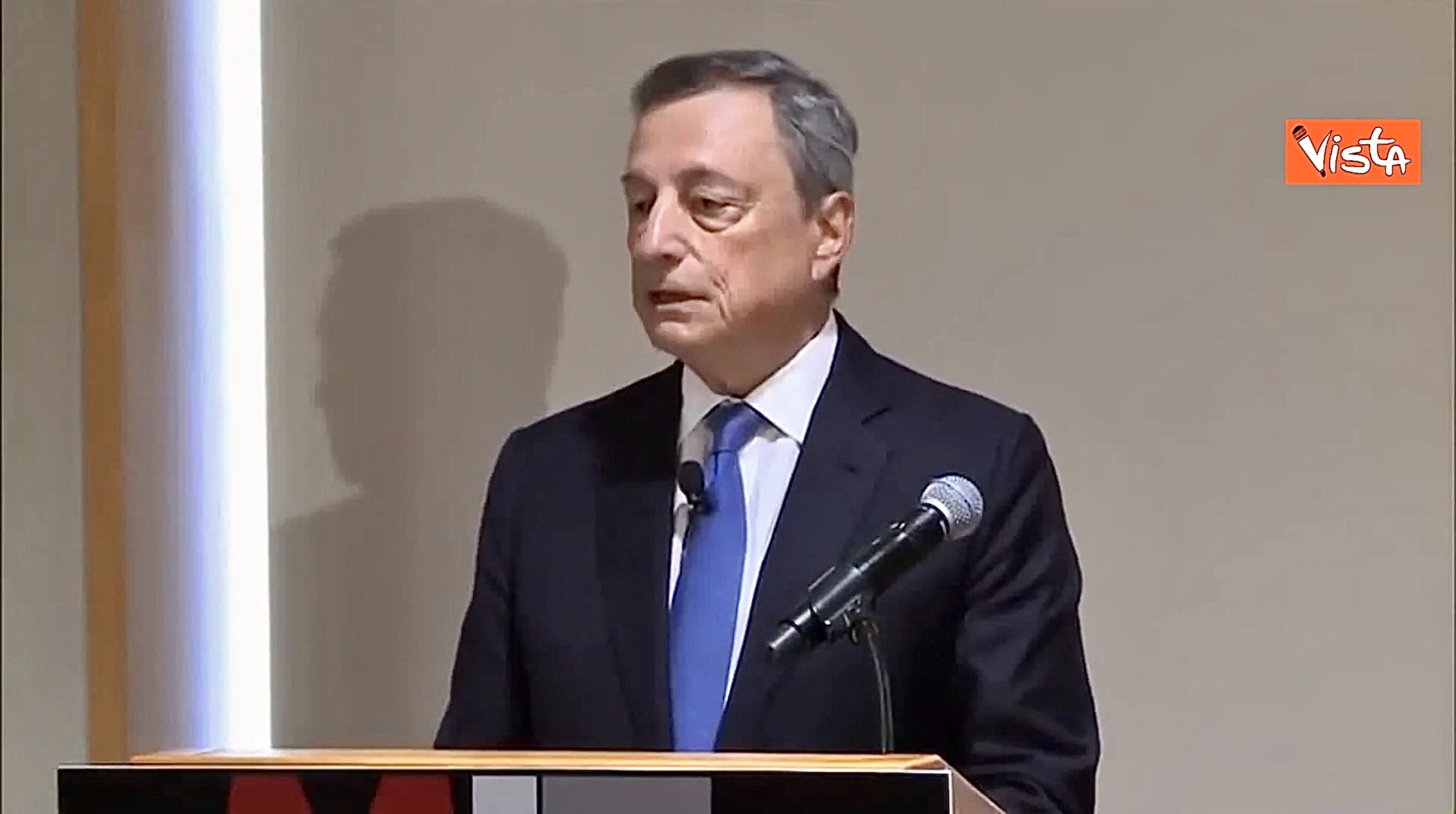 Mario Draghi vista