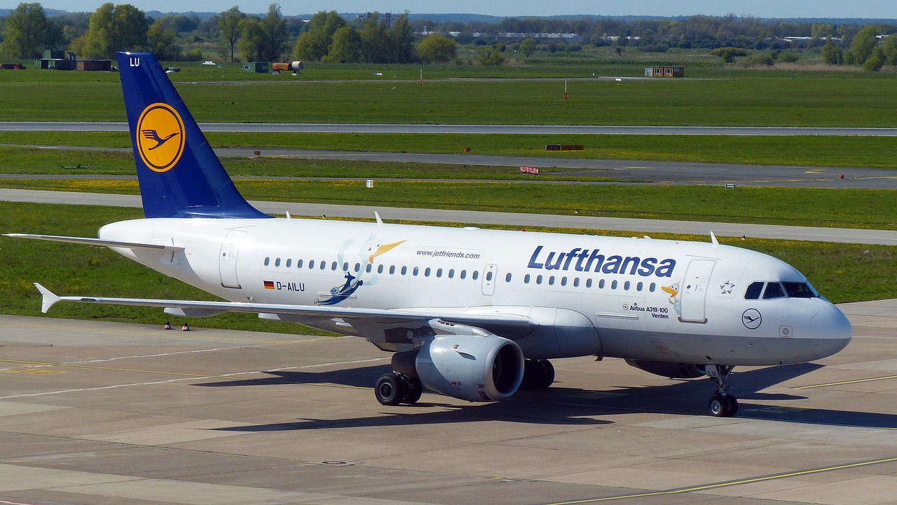 Lufthansa Airbus A319 pixabay