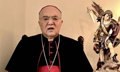 Arcivescovo Carlo Maria Viganò dal suo canale YouTube