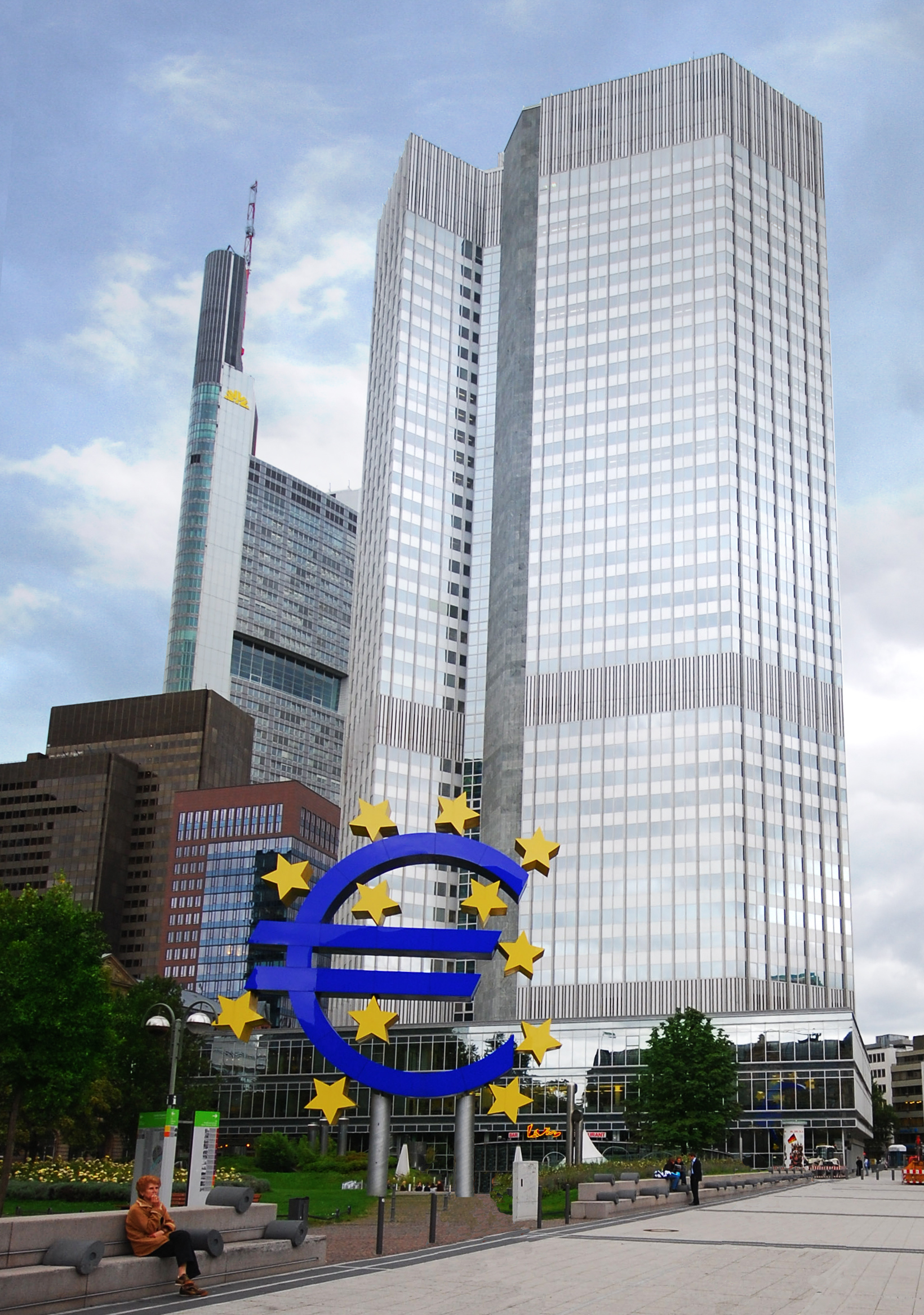 Europea Central bank Bce banca centrale europea wikimedia commons