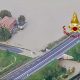 Inondazione alluvione vigili del fuoco meteo maltempo pioggia Emilia Romagna Reggio Emilia Bologna vista
