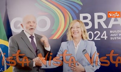 Meloni Lula g20 Brasile 2024 vista