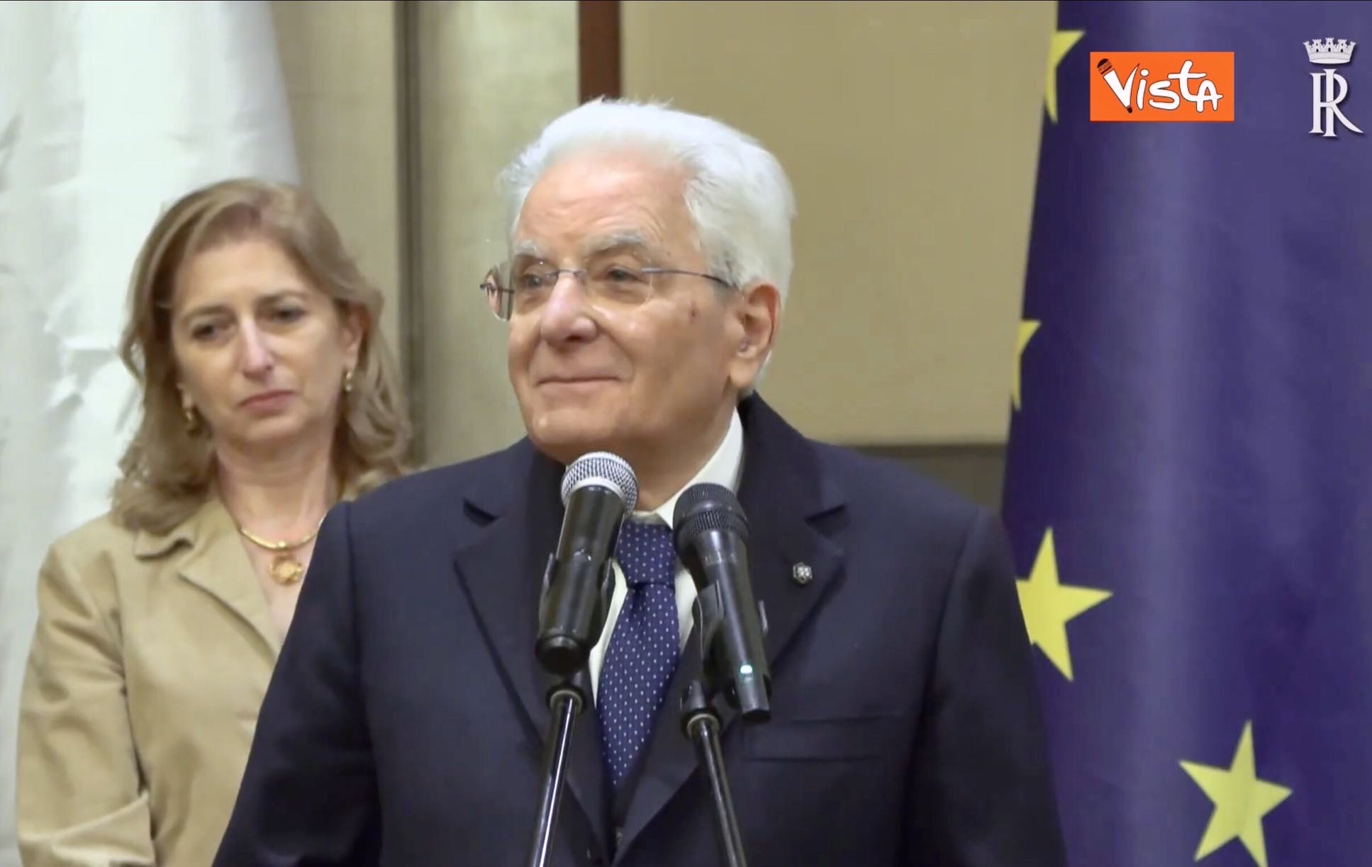 Mattarella vista