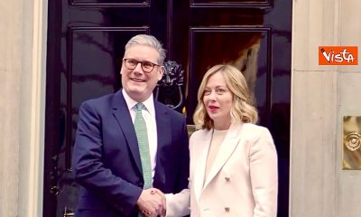 Meloni Starmer Londra 10 downing Street wikimedia commons