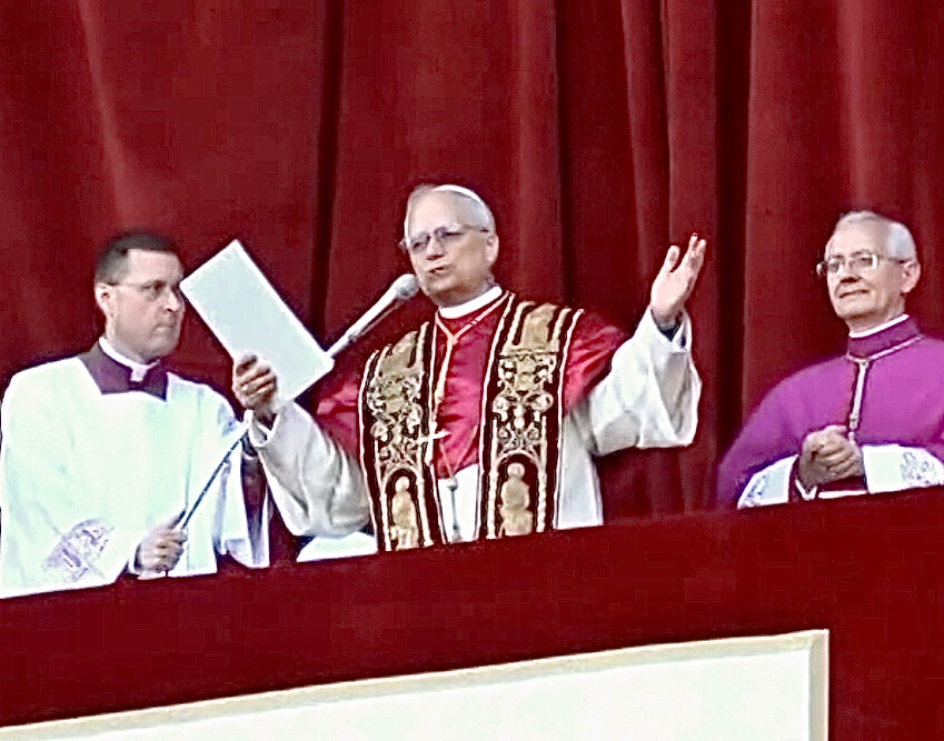 Papa Leone XIV ROBERT Francis PREVOST vista