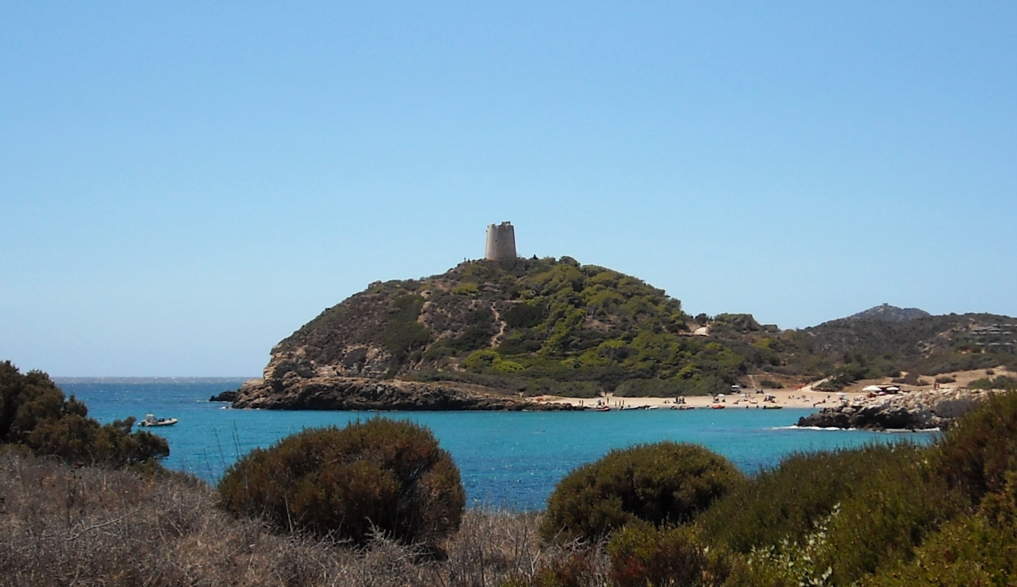 Torre di chia domus de Maria capo spartivento wikimedia commons