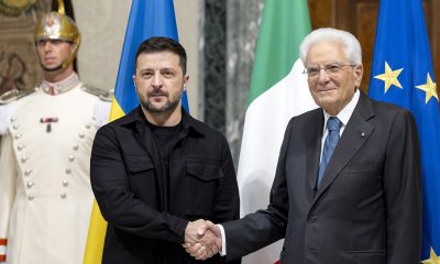 Mattarella Zelensky foto Quirinale presidenza della repubblica