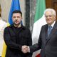 Mattarella Zelensky foto Quirinale presidenza della repubblica